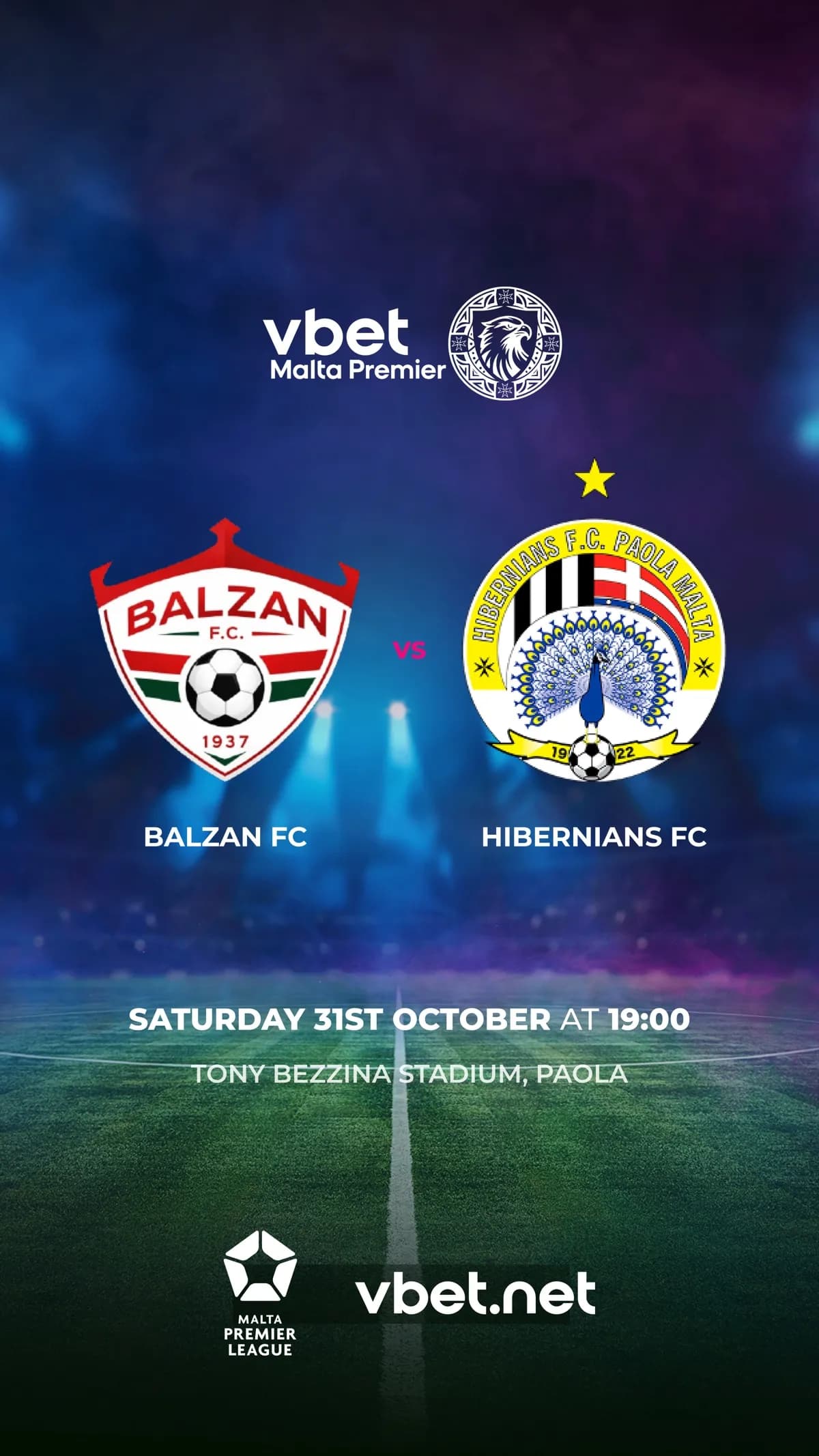 Balzan FC v Hibernians FC