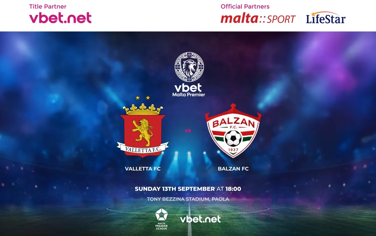 Valletta FC - Balzan FC - VBet Malta Premier League 2026/2027