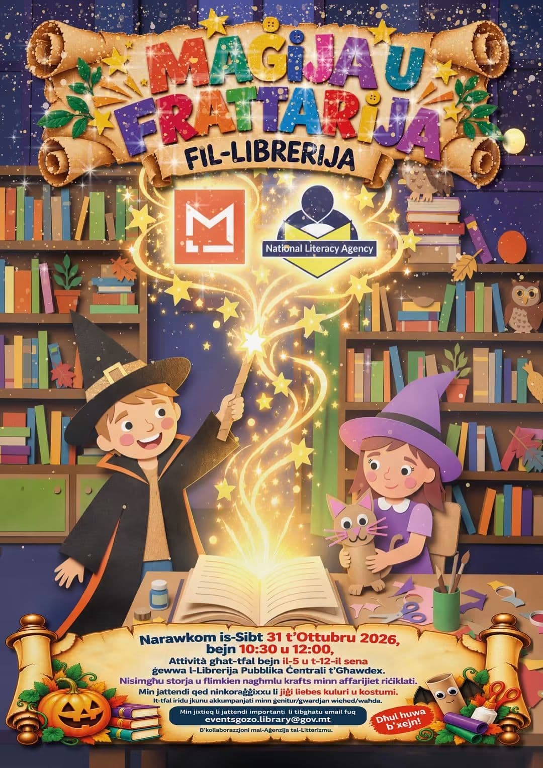 Maġija u Frattarija Fil-Librerija