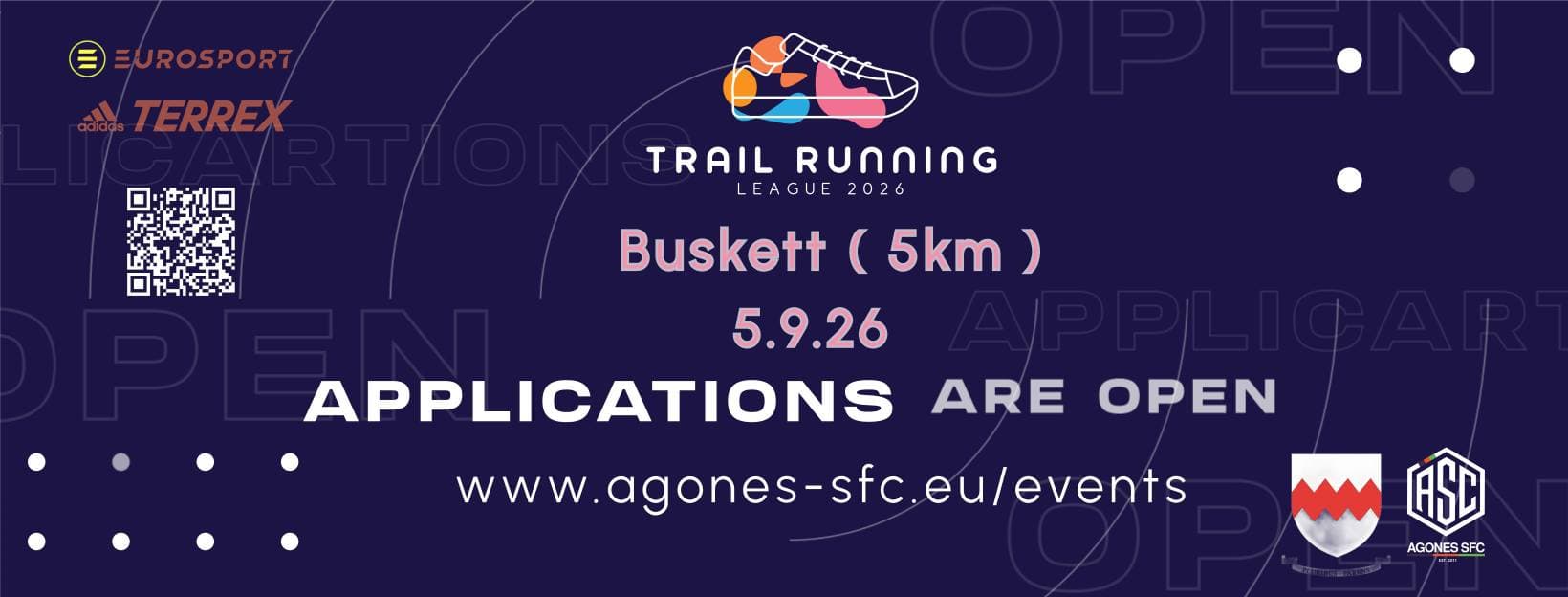 Eurosport ' Terrex' Trail Running League 2026 Race 3 - Buskett - 5.9.26