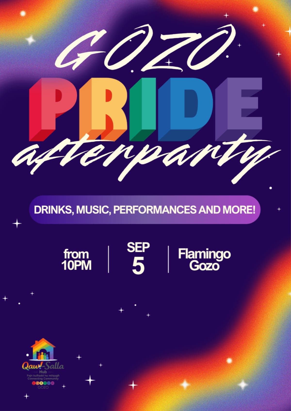 GOZO PRIDE AFTERPARTY 2026