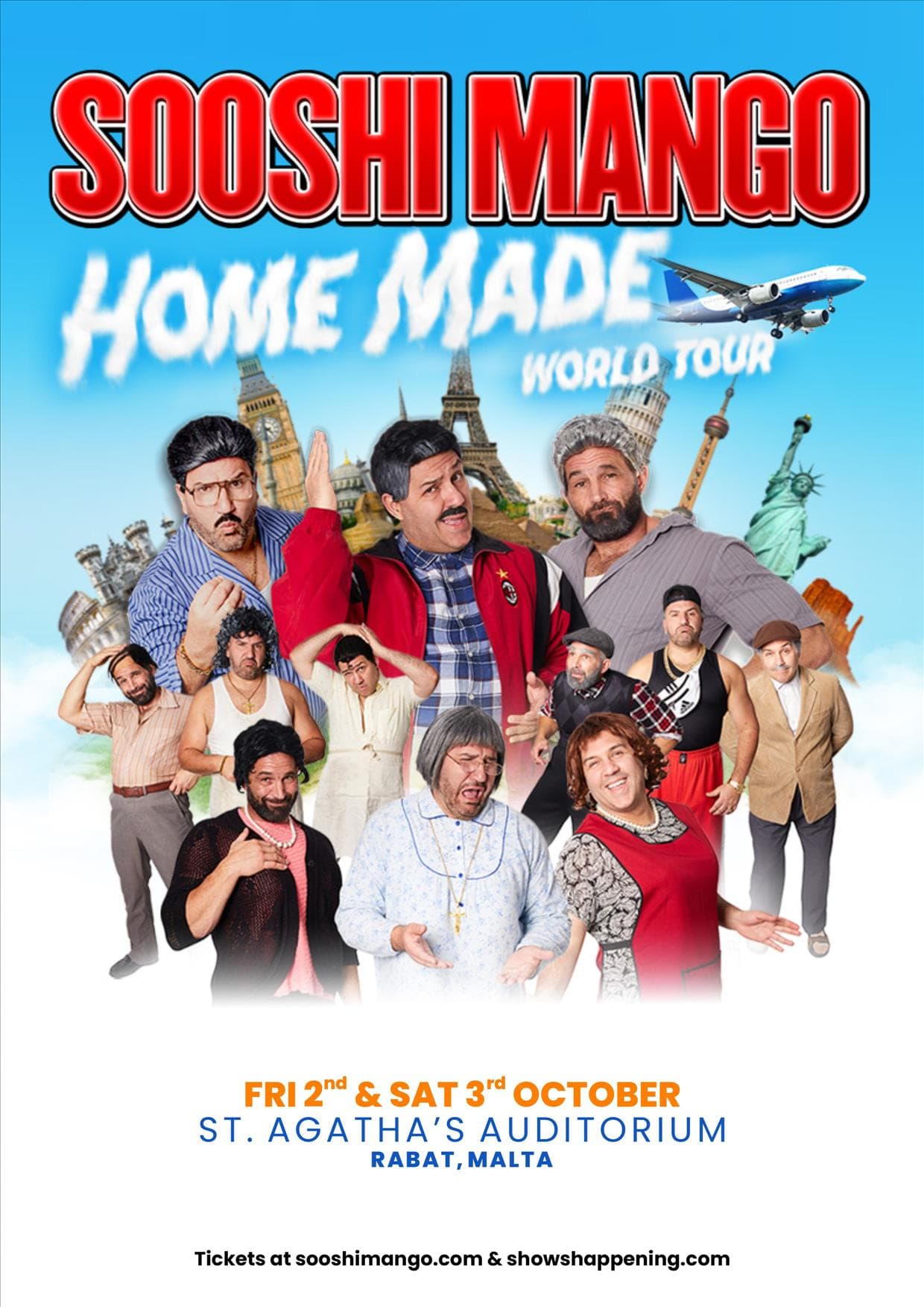 Sooshi Mango – Home Made World Tour - Live in Malta