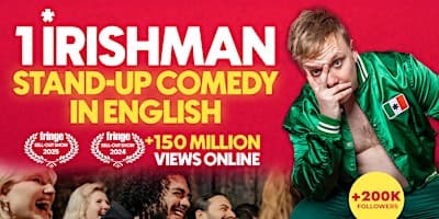 1 Irishman in Malta | A stand-up comedy show in English | 7PM