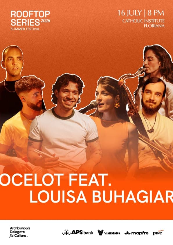 Rooftop Series Summer Festival 2026 : OCELOT FEAT. LOUISA BUHAGIAR