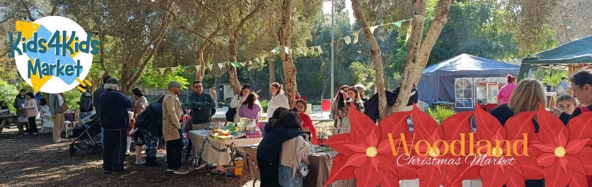 Kids4Kids Market during Woodland Christmas Market