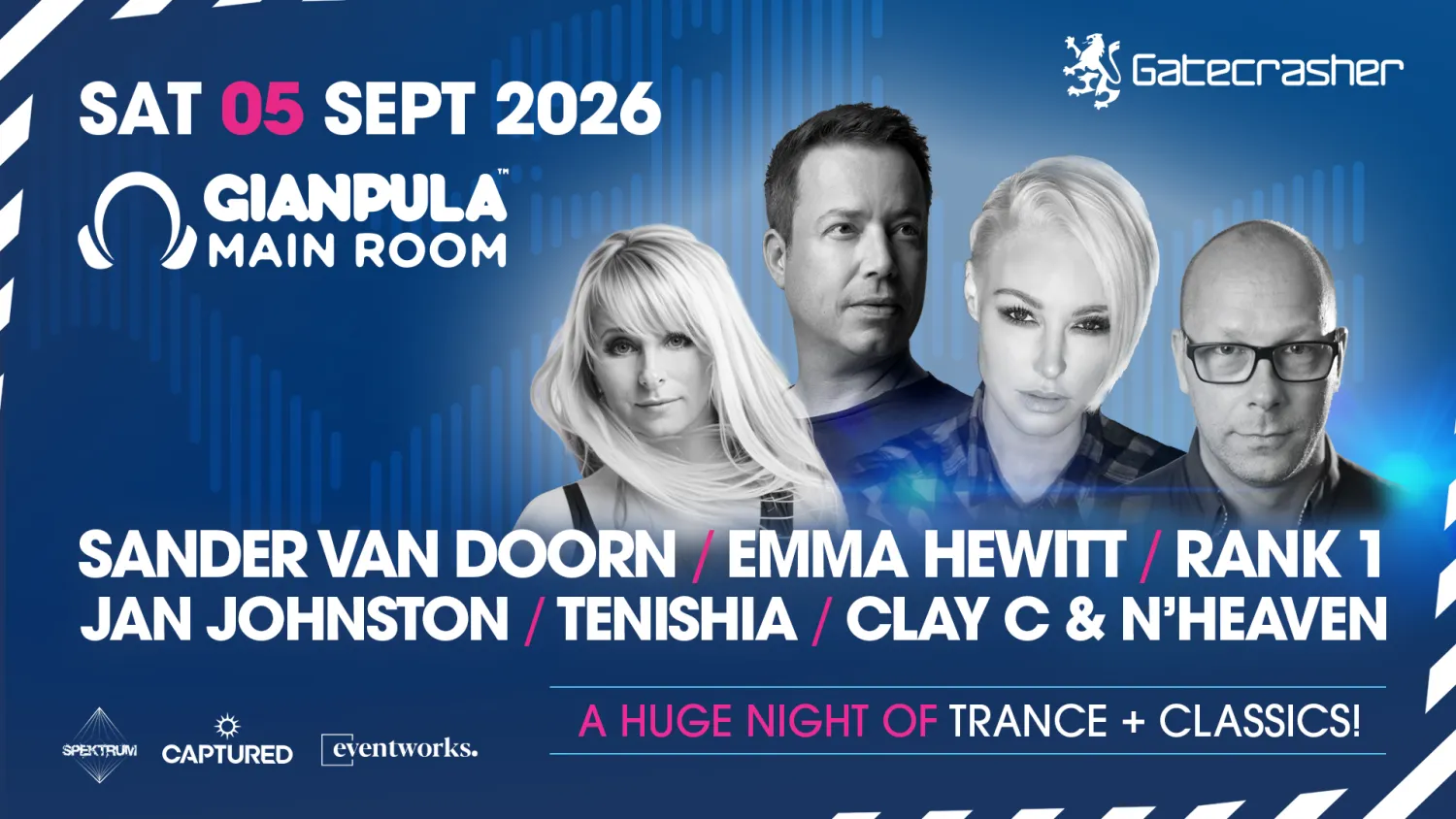 Captured Festival pres. SANDER VAN DOORN, EMMA HEWITT, JAN JOHNSTON + MORE!